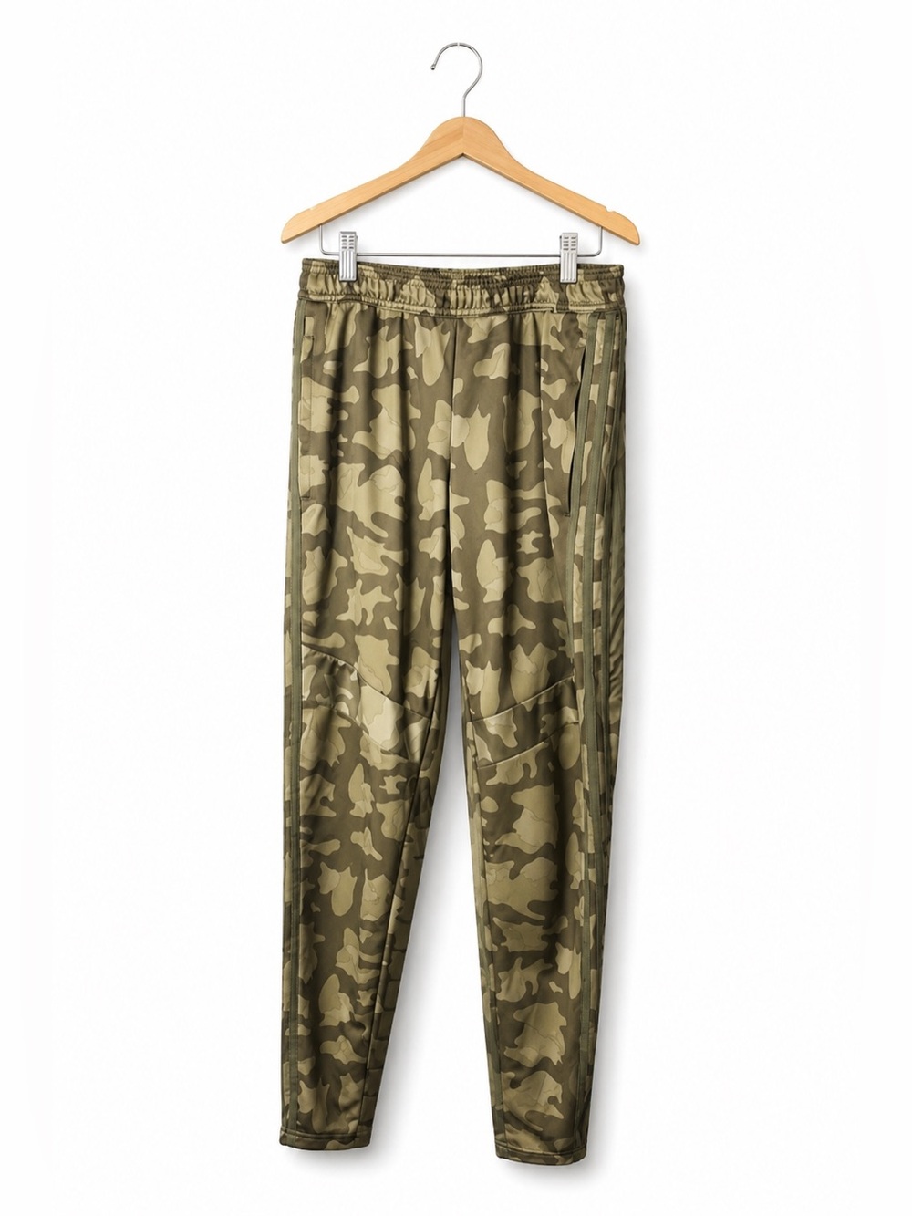 adidas Camo Joggers 3 Stripe Track Pants Streetwear Athleisure Utility Chic S
